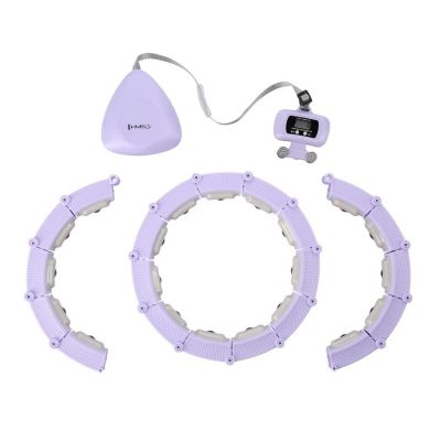 6. Hula hoop HMS HHM14 with magnets, weight and counter purple