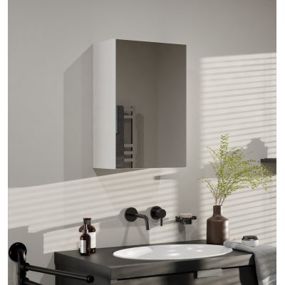 3. POLA BATHROOM CABINET 1 DOOR MIRROR WHITE