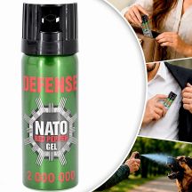 PEPPER SPRAY NATO DEFENCE GEL 2MLN CONE 50ML 41050-C SHARG