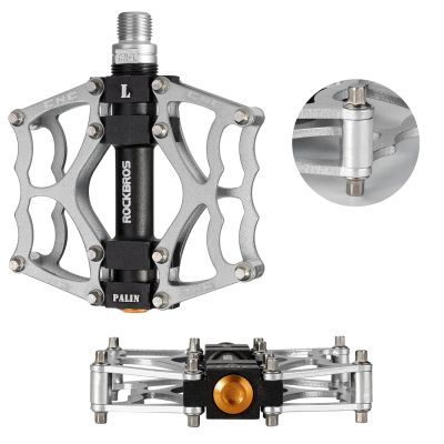 3. Rockbros JT201012LS 2010-12L Aluminum Platform Bicycle Pedals - Silver