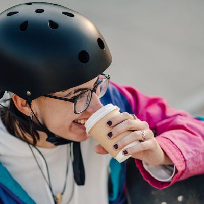 6. Wozinsky Lightweight BMX/Scooter Helmet S - Black