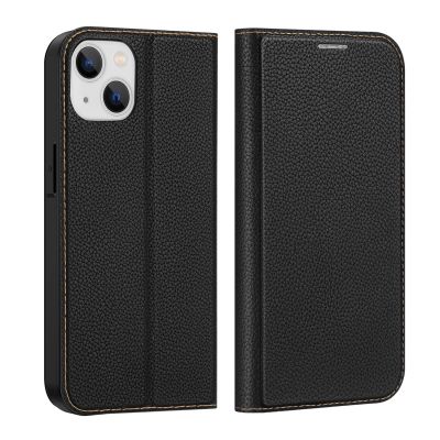 2. Dux Ducis Skin X2 case for iPhone 14 Plus case with magnetic flap black