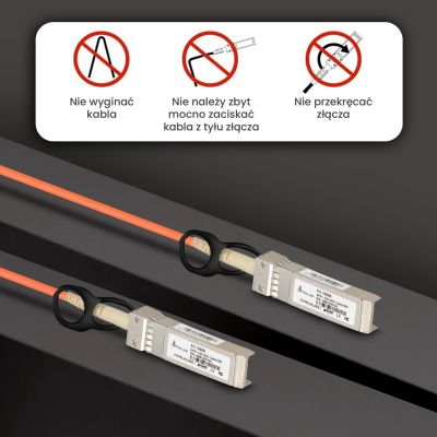 8. Extralink SFP+ AOC Cable AOC SFP+ 10Gbps, 5m