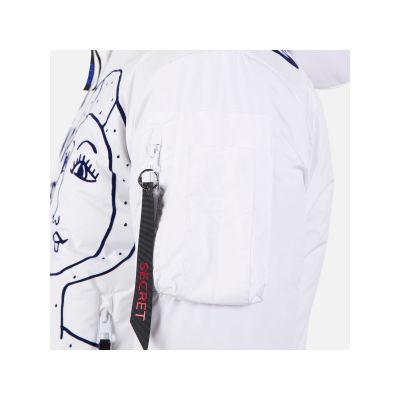 13. Rossignol W Yety Fleecy Bomber Jacket Jkt White