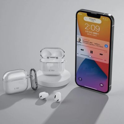 5. Tech-Protect FLEXAir Case for Apple AirPods 4 - Transparent