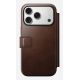 4. Nomad Modern Leather Folio Cell Phone Case 16 cm (6.3") Brown