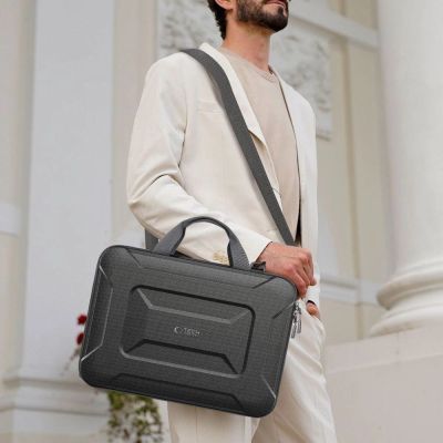 10. Tech-Protect Ranger-X Tactical Laptop Case for 13-14" - Black