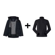 Berghaus Hillwalker IA Shell Jacket Size M Black + Berghaus Prism PT HZ Sweatshirt Size M Black