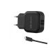 Qoltec 50188 wall charger (3400 mA; 17W; USB, USB type C)
