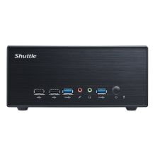 Shuttle XP? Slim XH610G2 Barebone Desktop Computer Black Intel H610 LGA 1700