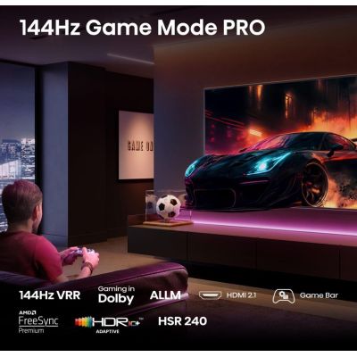 5. Hisense E7Q PRO 43E7Q PRO 109.2 cm (43") 4K Ultra HD Smart TV Wi-Fi Black