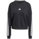 7. adidas Essentials 3-Stripes French Terry sweatshirt W JE0016