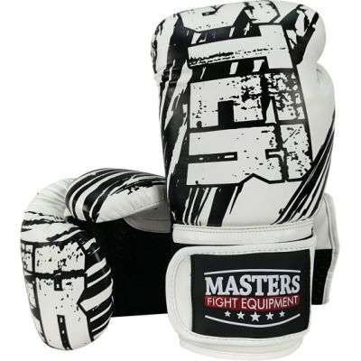 RPU-STYLE boxing gloves white
