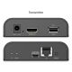 2. HDMI 4K/60Hz twisted pair extender with USB 2.0 KVM over IP 1G or up to 120m/200m, max. 253 receivers, touchscreen - set