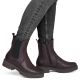 6. Women’s Leather Chelsea Ankle Boots, Insulated, Burgundy Rieker 75860-35