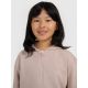 5. Girls' 4F Zip-Up Hoodie 4FJRAW25TSWSF2466-83S