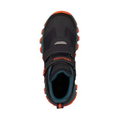 5. Trollkids Kids Kjerag Hiker black/stormy blue/flame orange (577-600)