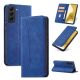 13. Magnet Fancy Case Case for Samsung Galaxy S22 + (S22 Plus) Pouch Wallet Card Holder Blue