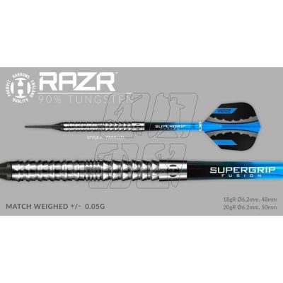 16. Darts Harrows Razr 90% Softip HS-TNK-000013378