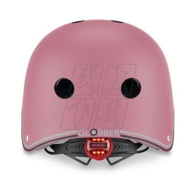 3. Helmet Globber Deep Pastel Pink Jr 505-211