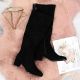 18. Women’s Black Block-Heel Boots with Warm Lining – Sergio Leone