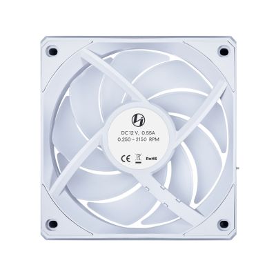 4. Lian Li UNI FAN CL Wireless Fan, 3-Pack - 120mm, White