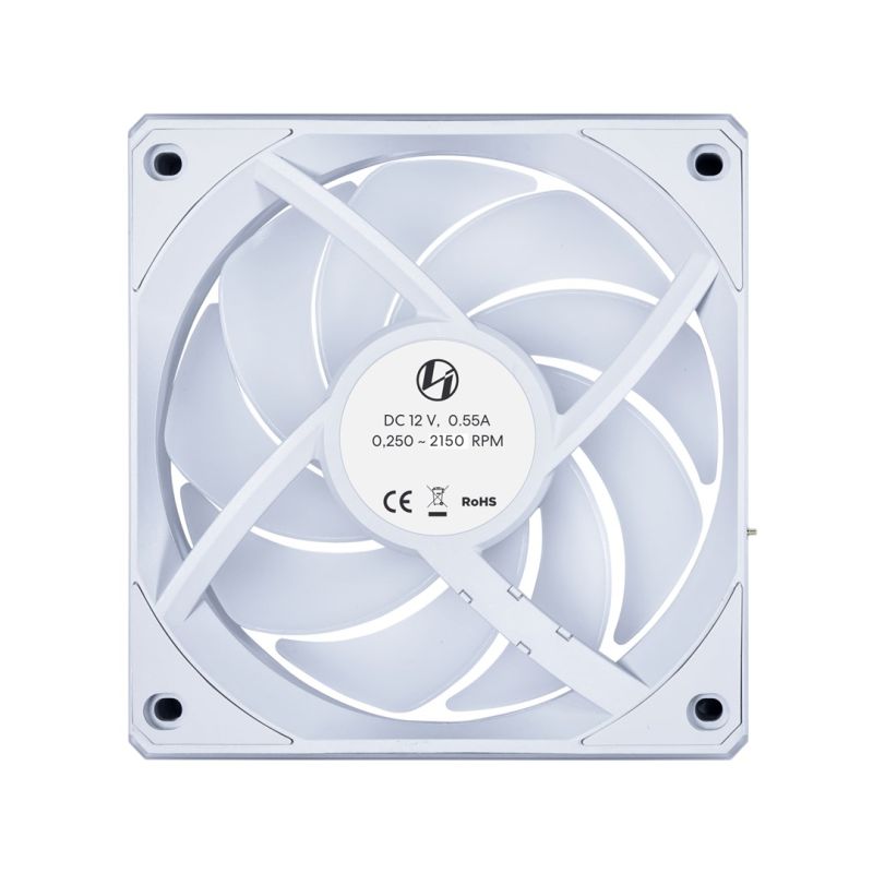 4. Lian Li UNI FAN CL Wireless Fan, 3-Pack - 120mm, White