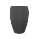 2. Scheurich Lineo High 283 Outdoor Potted Planter Freestanding Plastic Black