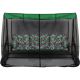 32. 3-SEAT GARDEN SWING MATYLDA WITH MOSQUITO NET