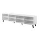 2. TV cabinet ASTI 200x42x52 white matt