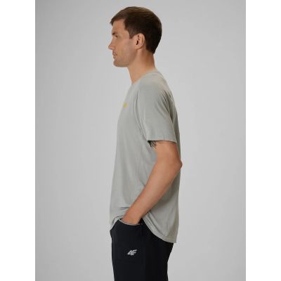 5. Men's regular quick-drying trekking T-shirt 4F 4FRSS26TFTSM2018-25S