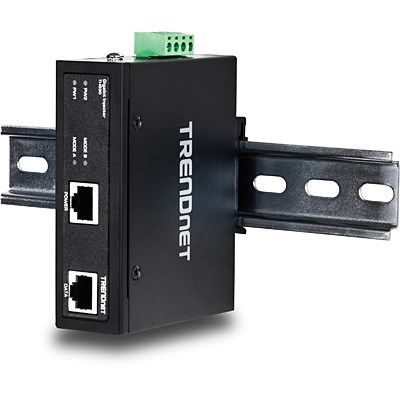 4. TRENDnet TI-IG30 - Power Injector (DIN rail mountable) - 30 Watt - Output Connectors: 1