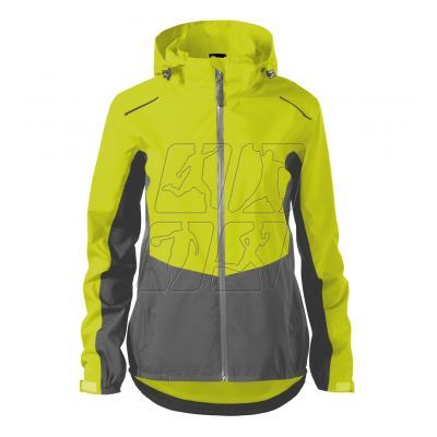 2. Malfini Rainbow W MLI-53990 neon yellow jacket