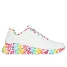 Skechers Women's UNA LITE EXUBERANT HEARTS Sneakers 177976 WMLT