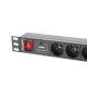 3. Lanberg PDU-04E04I-0200-BK power strip (2m; black)