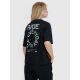 Women's oversize printed T-shirt 4F 4FWSS25TTSHF1993-20S