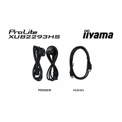 8. iiyama ProLite XUB2293HS-B6 computer monitor 54.6 cm (21.5") 1920 x 1080 px Full HD LED Black