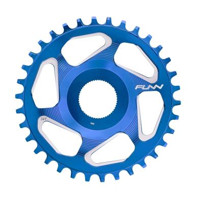 FUNN SOLO ES chainring blue 38T