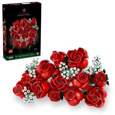 16. LEGO ICONS 10328 Rose Bouquet