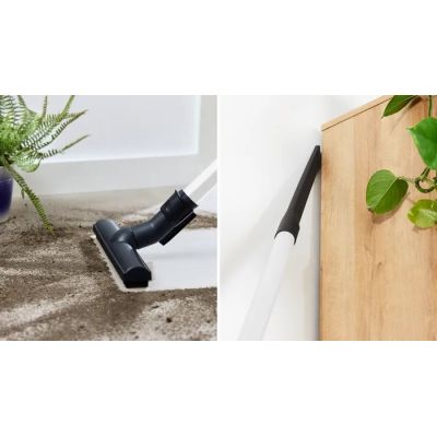 12. Bosch Series 4 BGB41HYG1H Bagged Vacuum Cleaner (600W; White)