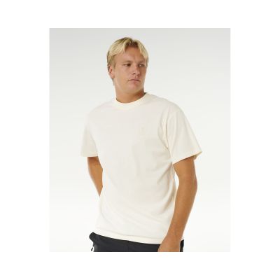 6. Men's RIP CURL Search Embroidery Tee White