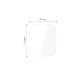 3. Tech-Protect Supreme Hydrogel Film Set 2-pack for Apple Watch 10 42 mm - transparent