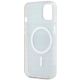 7. DKNY IML Mono & Stripe MagSafe Case for iPhone 15/14/13 - Black