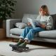 25. MACLEAN ERGONOMIC FOOTREST, SMOOTHLY ADJUSTABLE ANGLE WITH CUSHION MC-460