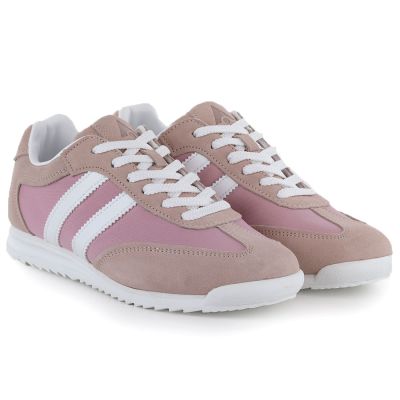 4. Women's pink leather sneakers McArthur MA258W