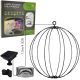 16. SOLAR HANGING LAMP BALL 30CM 120 LED MULTICOLOR