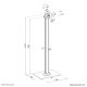 9. Neomounts FL15-627BL1 Tablet Spare Part/Accessory Tablet Stand