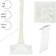 4. DECORATIVE TREE 150 LED 120 CM WHITE