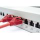 2. Digitus Patch Panel 19'' 24x RJ45, LSA level, cat.6A, shielded, 1U, gray, cable guide