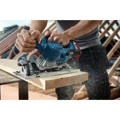 4. Bosch GKS 185-LI 16.5 cm Black, Blue, Gray 5000 RPM